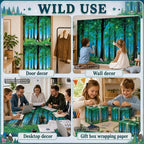 Forest Bulletin Board Roll Non-Woven Fabric Poster 16in X 20ft | Back to School - Image 6