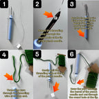 YOYLEAYOY Punch Needle Kit for Beginners, Punch Needle and Instructions - Image 4