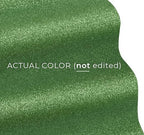 VViViD Glitter Flake Metallic Green DECO65 Permanent Adhesive Craft Vinyl Roll - Image 2