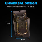 OX Tools Leather Tool Holsters & Pouches – Hammer, Tape Measure, Utility & - Image 2