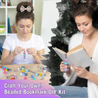 Sandure 162pcs DIY Beadable Metal Bookmarks Craft Kit - Image 6