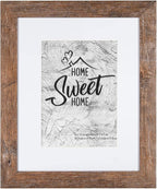 Califortree Rustic Brown 8x10 Picture Frame by Califortree