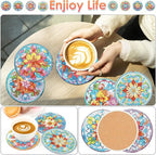ijbnhd Mandala Diamond Painting Coasters Kit - Image 2