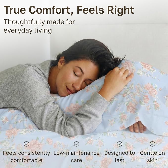 California Design Den Soft Cotton Bed Sheets Cal King Size Set, 400 TC Good - Image 6