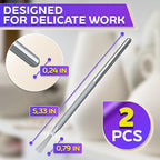 2 Pcs Pottery Scoring Tool – 5.33 Inch Clay Scoring Tool - Image 2