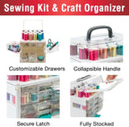 SINGER ProSeries Sew-It-Goes 356 Piece Sewing Kit and Storage System - Image 5