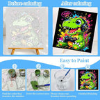 4 Pack Paint by Numbers Kit for Kids - Image 4
