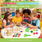 Kid Made Modern Arts and Craft Kit – A DIY 3.8 Pounds of Hobby Craft Supplies & - Image 5