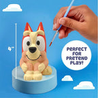Bluey Paint Your Own Bingo Figurine, Paintable Ceramic Figure, Includes 6 - Image 5