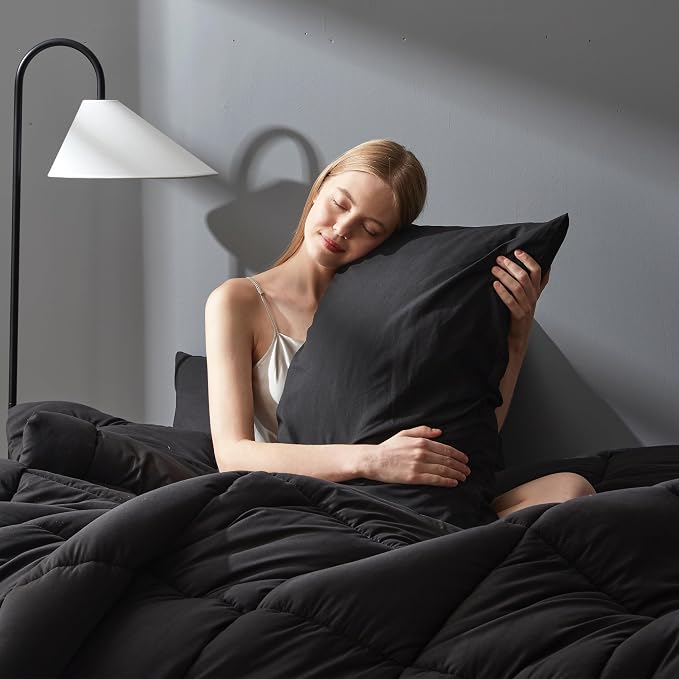 DOWNCOOL Full Size Comforter Sets -All Season Bedding Comforters - Image 3