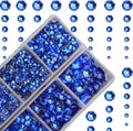 10000Pcs 2-Boxes Mixed Size Hot Fix Round Crystals Gems Glass Stones Hotfix by MASSIVE+BEADS