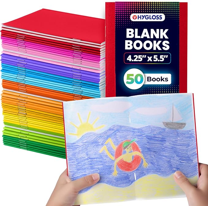 Hygloss Blank Books by HyglossProductsInc