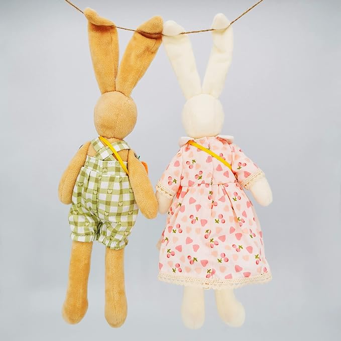 DIY Bunny Sewing Craft Kit for Adults – Handmade Fabric Sewing Project – - Image 7