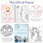 Kalysky Adult Coloring Book for Women, Spiral Bound, Relaxation Arts and Crafts - Image 2