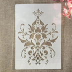 TIAMECH A4 Reusable Damask Stencil - Image 2