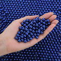 DUQGUHO Blue Beads for Bracelets Pearls for Jewelry Making 6mm Blue Pearl for by DUQGUHO