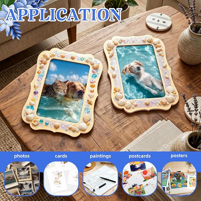 VOKOY 35 Pack Wooden Picture Frames - Image 4