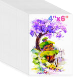 128 Sheets Watercolor Paper Bulk, Arts and Crafts Supplies, Valentine Gift Cards by Donyang