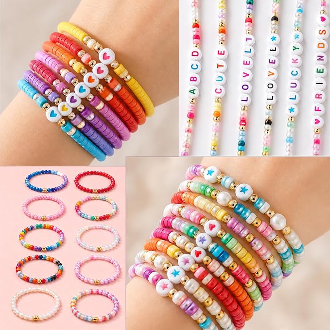 24 Set Friendship Bracelet Making Kit - Image 5