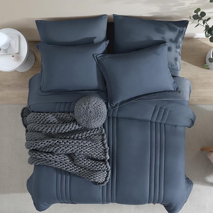 Monbix Queen Comforter Set - Image 5