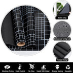 HIDBEA Blackout Window Film, 100% Light Blocking Room Darkening Window Privacy - Image 3