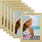 Icona Bay 5x7 Picture Frames, 6 Pack, Contemporary, Inspirations | These Icona - Image 2