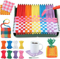 IQKidz Weaving Loom Kit for Girls Ages 8-12, DIY Arts and Crafts for Kids and by IQKidz