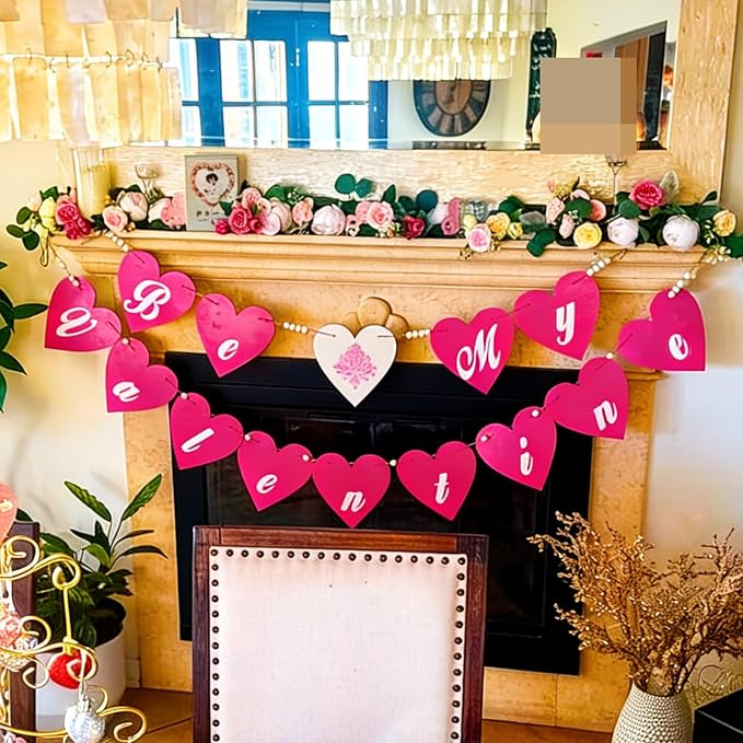 HOIGON 30 PCS 8 Inch Large Wooden Hearts, 1/8 Inch Thick Unfinished Wood Heart - Image 6