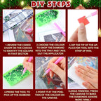 Trandraft 13 Pcs Cross Seasonal Diamond Art Kits - Image 4