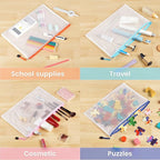 Sooez 24 Pack Mesh Zipper Pouch - Image 5