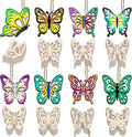 80PCS Unfinished Ornament Wood Crafts, Painting Blank Wooden Cutouts | 8 Styles by GFPGYQ