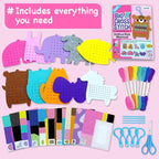 EZCRA Animal Cross Stitch Kit for Kids Ages 5-8 - Image 3