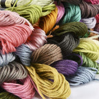 Friendship Bracelet String 50 Skeins Rainbow Color Embroidery Floss Cross - Image 7