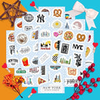 BulbaCraft 100Pcs New York Stickers - Image 5