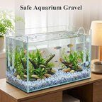 JOHOUSE 1 LB Natural Quartz, Betta Fish Tank Aquarium Decor, Succulent Rocks - Image 4