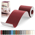 Linen Repair Tape 4x79 inch, Self Adhesive Fabric Patches, Linen Patch Tape Kit, Fabric Repair Tape for Couch Sofas, Headboards, Chairs, Pillows, Curtains, Couches - Dark Red