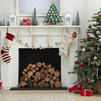 COCHIE DIY 3D Christmas Tree Wood Crafts to Paint, Paintable Unfinished Wooden - Image 8