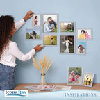 Icona Bay 8x10 Picture Frames, 6 Pack, Contemporary, Inspirations | These Icona - Image 5