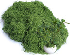 5.3oz Green Fake Moss Artificial Floral Moss Faux Plant - Image 3