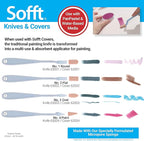 Sofft Artist Tools by GOLDEN, Sofft Knife & 5 Covers - Image 4