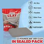 3.3 lbs Moldable Cosplay Foam Clay - Image 2