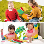 Soulchen 24 Pcs DIY Hand Puppets, Canvas Hand Puppet Making Kit DIY Arts and - Image 6