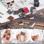 DERAYEE 24PCS Miniatures Dollhouse Books - Image 3