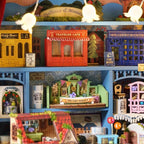DIY Miniature Dollhouse Kit, 1:24 Scale Wooden 3D Puzzle Model Building Set - Image 7