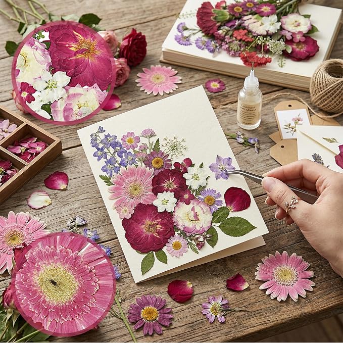 Dried Pressed Flowers for Resin | Real Pressed Flowers Dry Leaves Bulk Natural - Image 6