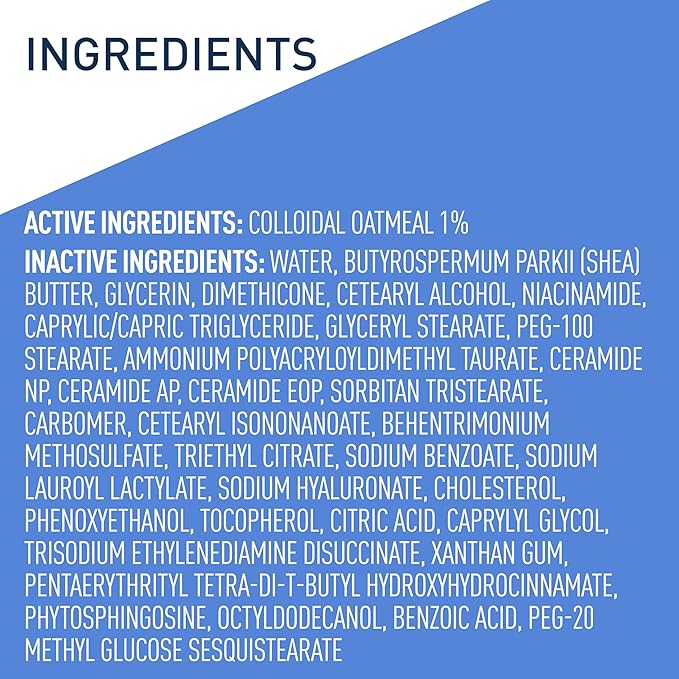 CeraVe Baby Eczema Relief Cream, 1% Colloidal Oatmeal Cream With Vitamin E & Ceramides, Soothes & Calms Itchy Skin, Developed With Pediatric Dermatologist, Fragrance Free, 5oz