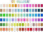 Aestd-ST Polymer Clay 92 Colors, Oven Bake Modeling Clay - Image 6