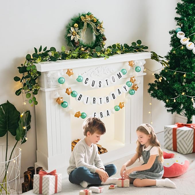 DIY Giant Friendship Bracelet Birthday Banner in My Birthday Era Banner Famous - Image 2