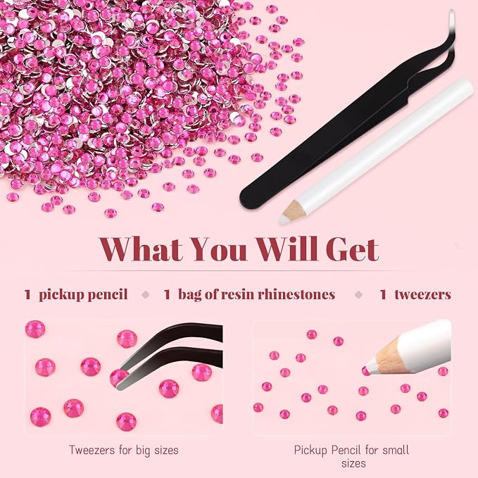 12000PCS 2mm Resin Rhinestones Bulk - Image 7