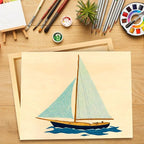 FSWCCK 5 Pack 11 x 14 inch Wood Panel Boards, Unfinished Wood Canvas Panels - Image 5